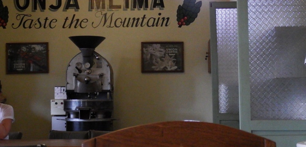 Coffee Union coffee bar, Moshi Tanzania