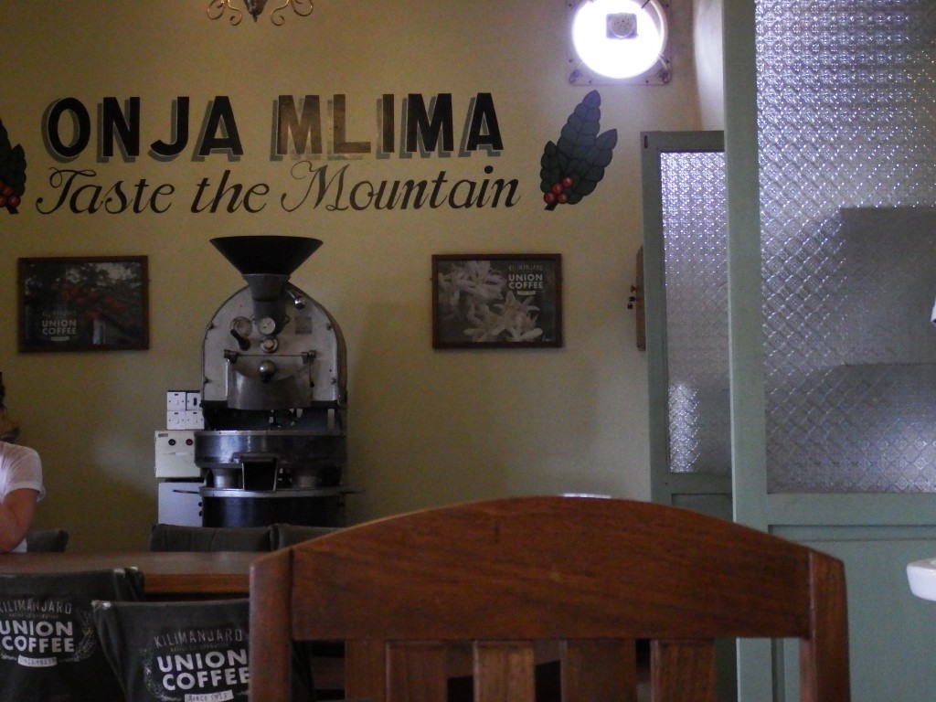Coffee Union coffee bar, Moshi Tanzania